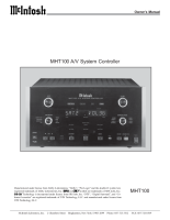 McIntosh MHT-100 - Owners manual 